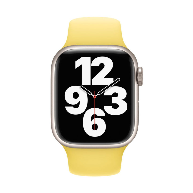 Apple Watch 41mm Band: Lemon Zest Sport Band - Regular (Seasonal Spring 2022)