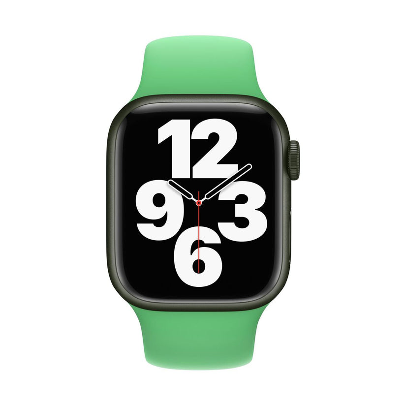 Apple Watch 41mm Band: Bright Green Sport Band - Regular (Seasonal Spring 2022)