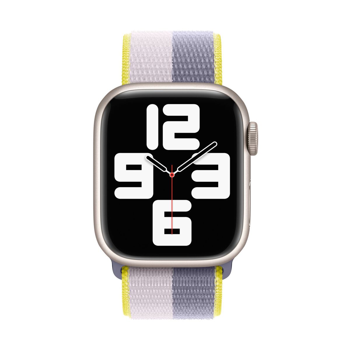 Apple Watch 45mm Band: Lavender Gray/Light Lilac Sport Loop (Seasonal Spring 2022)