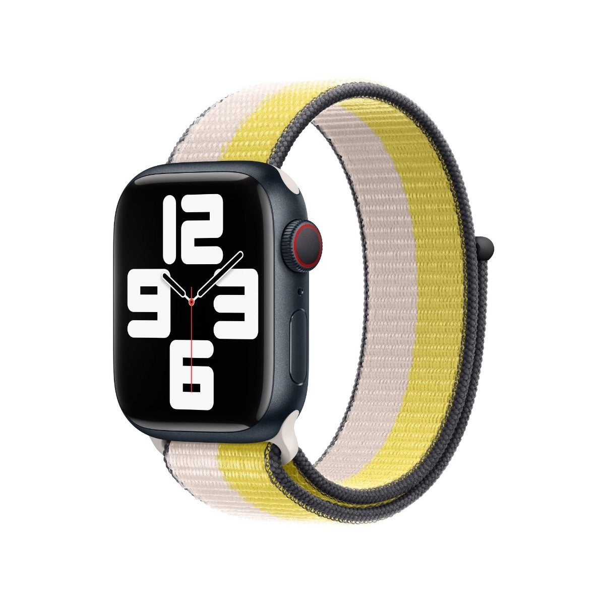 Apple Watch 41mm Band: Oat Milk/Lemon Zest Sport Loop (Seasonal Spring 2022)