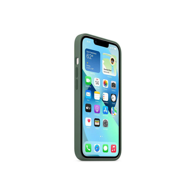 Apple iPhone 13 Silicone Case s MagSafe - Eucalyptus (Seasonal Spring 2022)