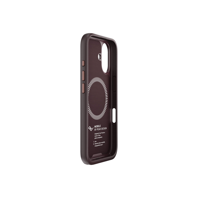 Kryt pre iPhone 16 Peak Design Mobile Everyday Fabric Case - slivkovo modrý