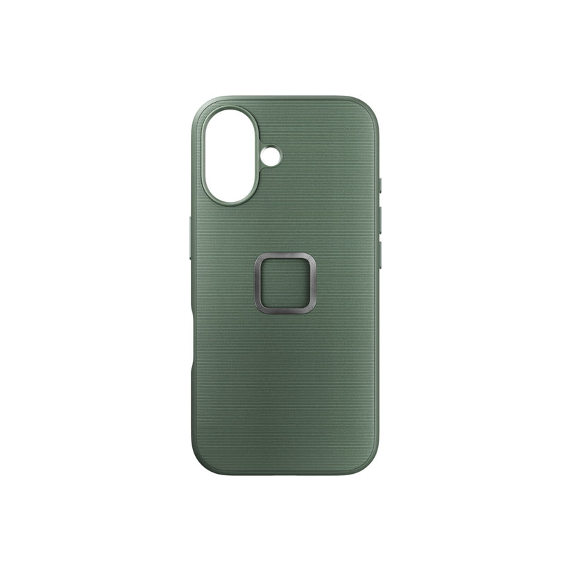 Kryt pre iPhone 16 Peak Design Mobile Everyday Fabric Case - šalviovo zelený