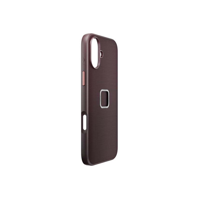 Kryt pre iPhone 16 Plus Peak Design Mobile Everyday Fabric Case - slivkovo modrý