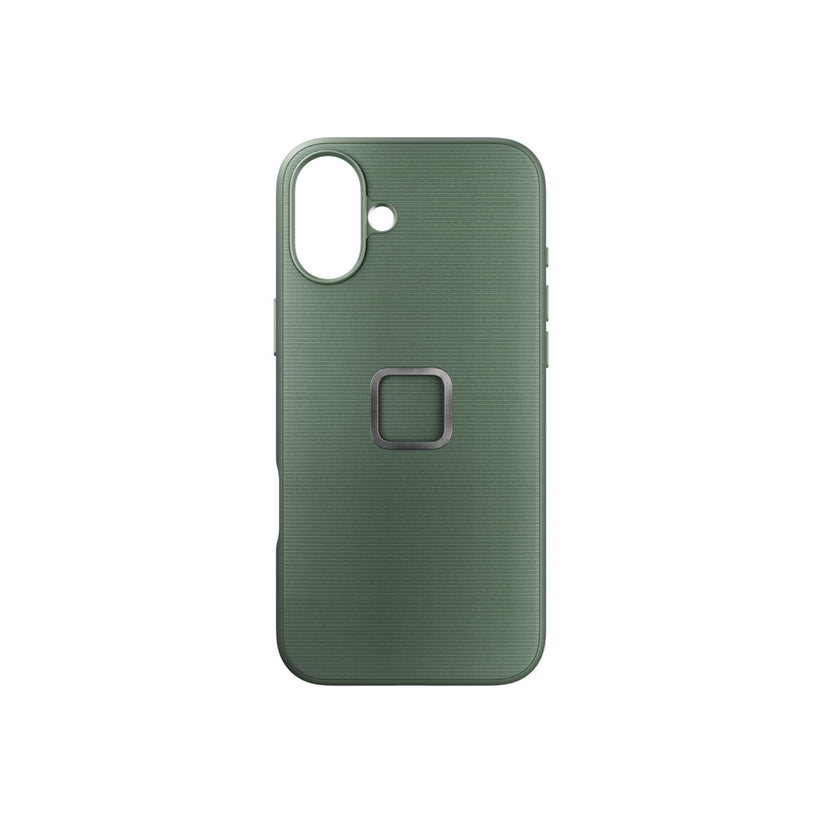 Kryt pre iPhone 16 Plus Peak Design Mobile Everyday Fabric Case - šalviovo zelený