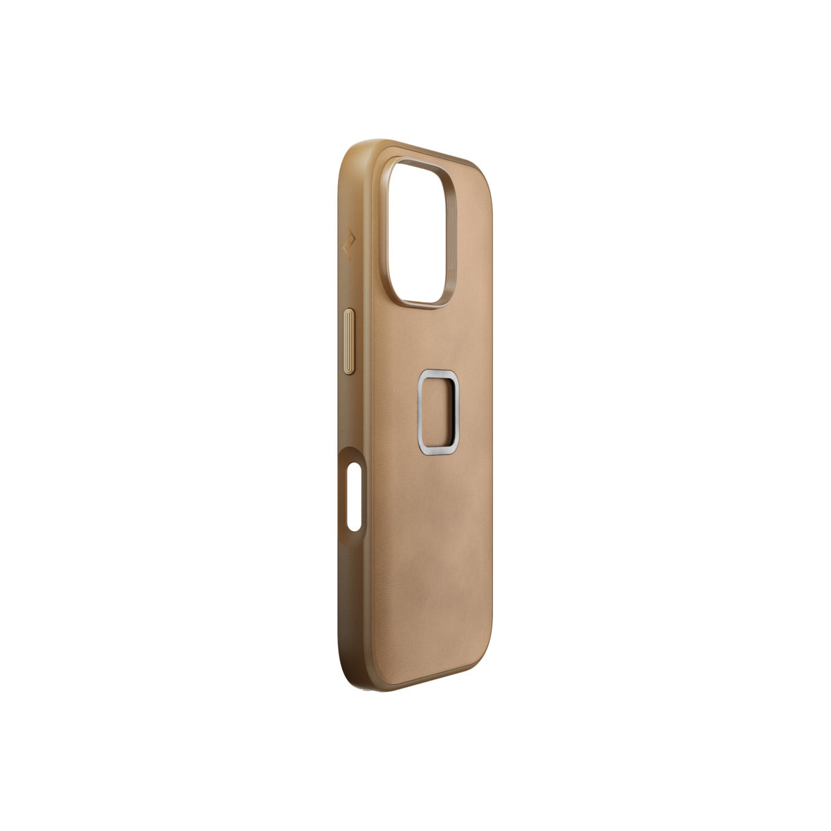 Kryt pre iPhone 16 Pro Peak Design Mobile Everyday Clarino Case - svetlo hnedý