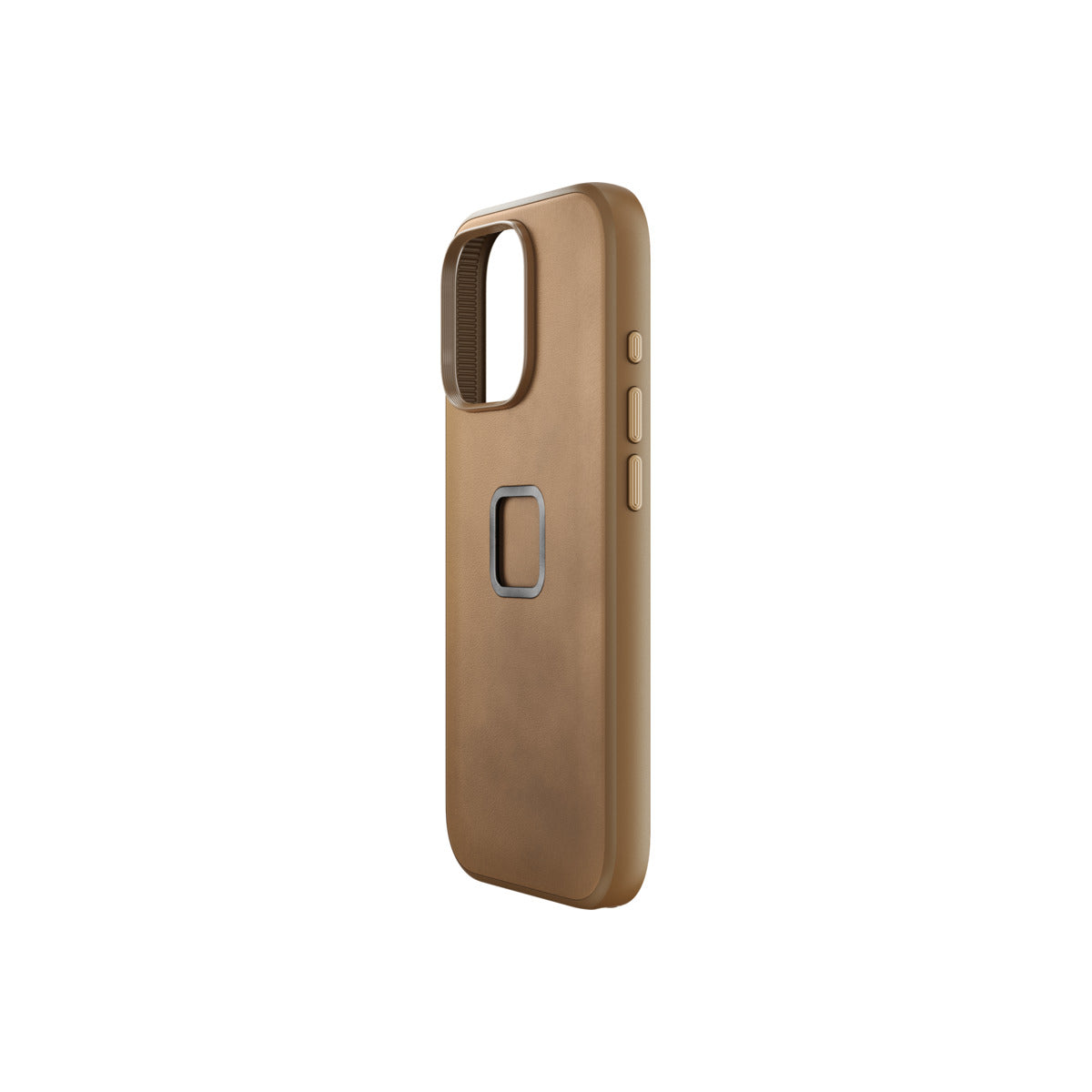 Kryt pre iPhone 16 Pro Peak Design Mobile Everyday Clarino Case - svetlo hnedý