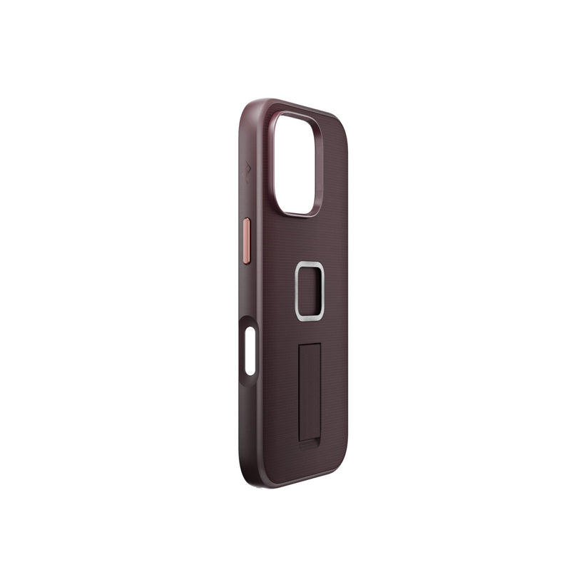Kryt s pútkom pre iPhone 16 Pro Peak Design Mobile Everyday Loop Case - slivkovo modrý