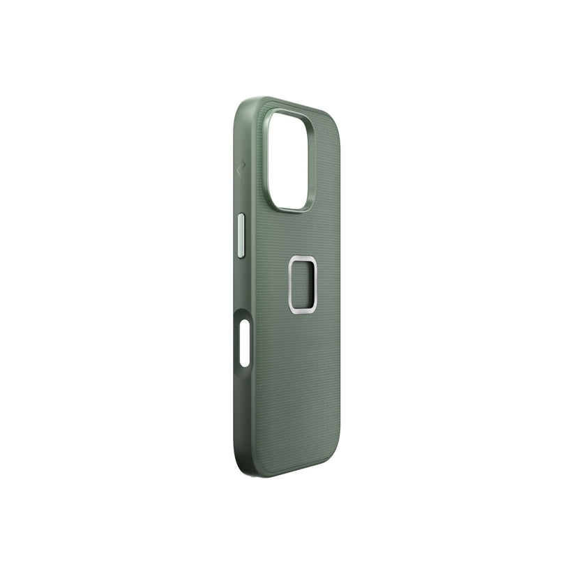 Kryt pre iPhone 16 Pro Peak Design Mobile Everyday Fabric Case - šalviovo zelený