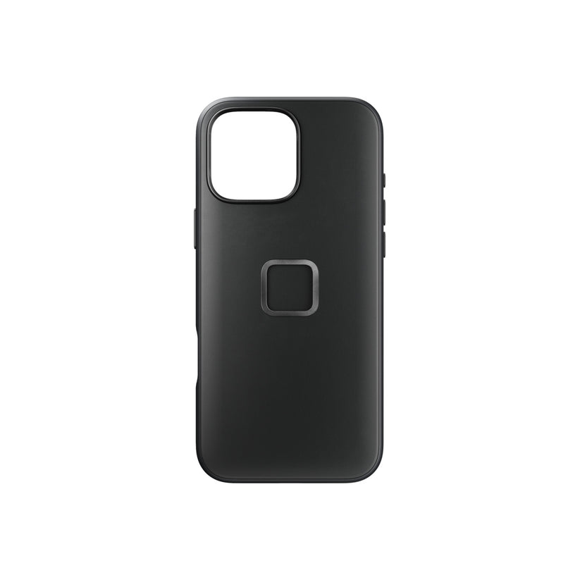 Kryt pre iPhone 16 Pro Max Peak Design Mobile Everyday Clarino Case - čierny