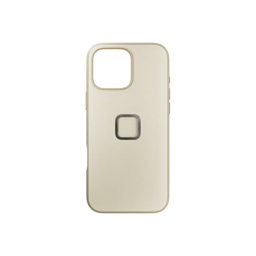 Kryt pre iPhone 16 Pro Max Peak Design Mobile Everyday Clarino Case - svetlo béžový