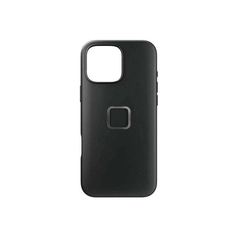 Kryt pre iPhone 16 Pro Max Peak Design Mobile Everyday Clarino Case - čierny