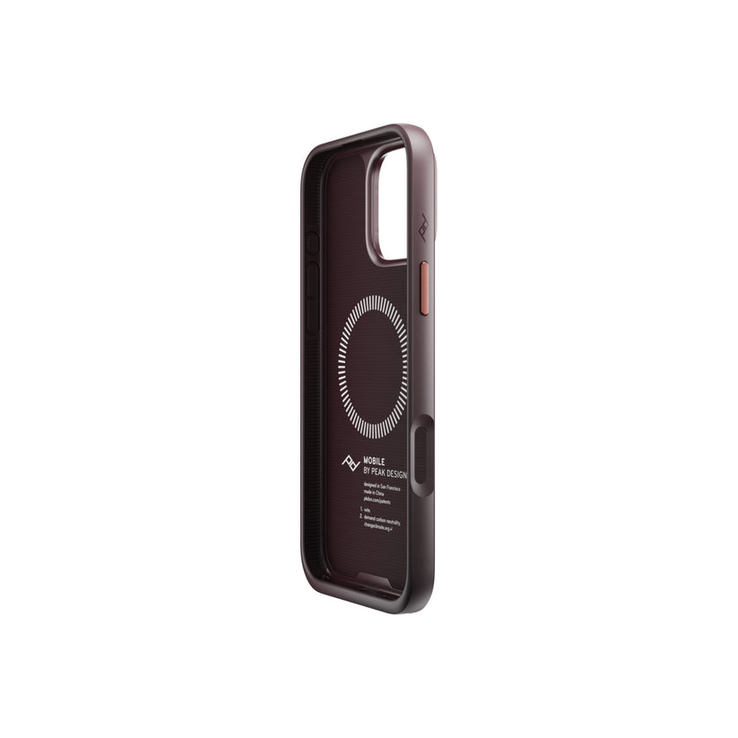 Kryt s pútkom pre iPhone 16 Pro Max Peak Design Mobile Everyday Loop Case - slivkovo modrý