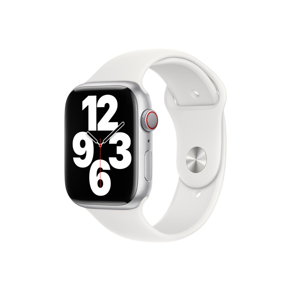 Apple 45mm White Sport Band