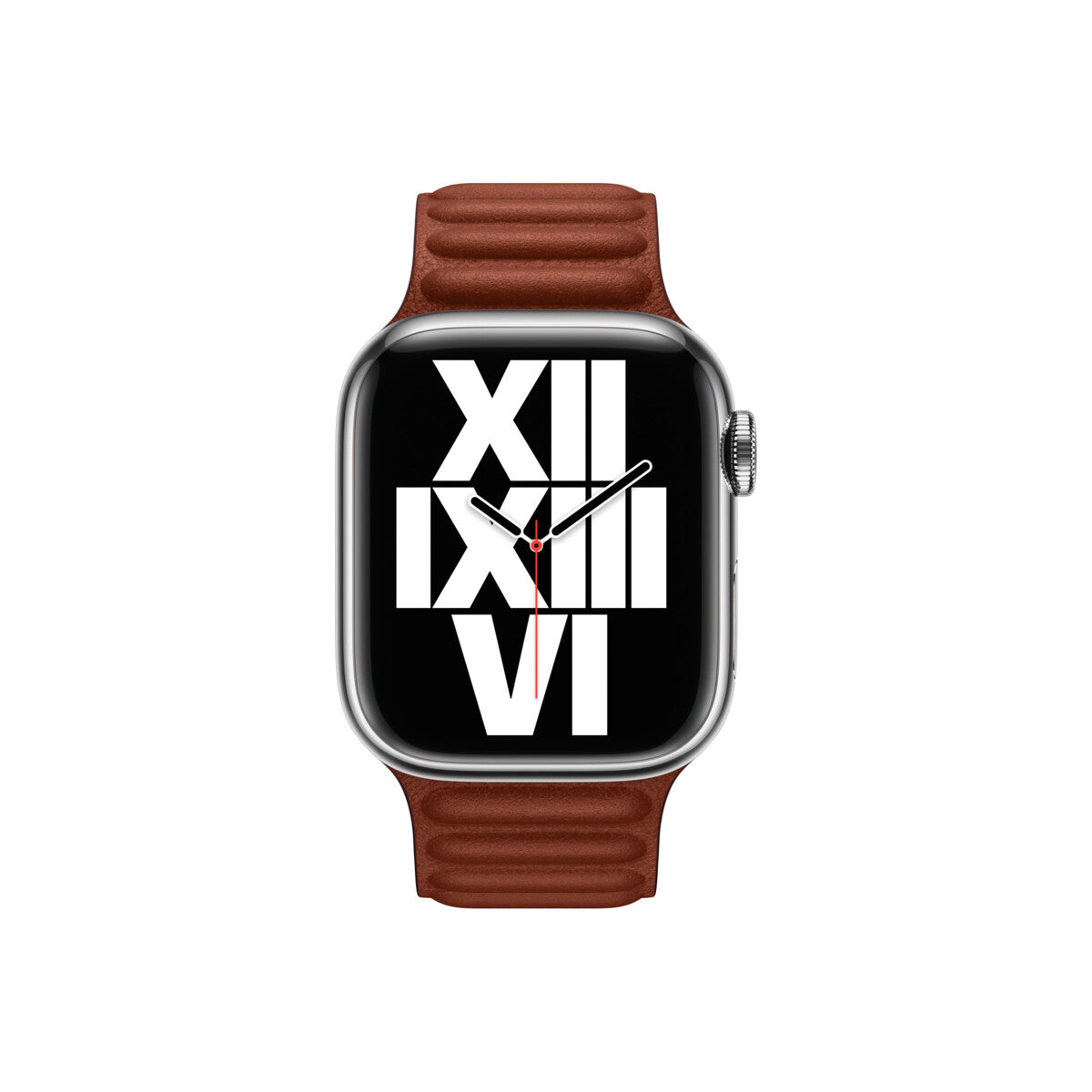 Apple 41mm Umber Leather Link - S/M