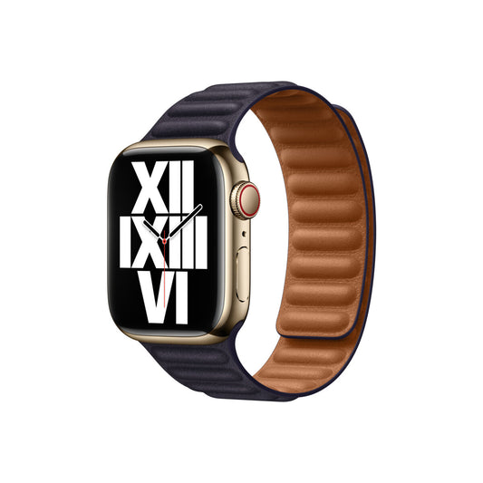 Apple 41mm Ink Leather Link - M/L