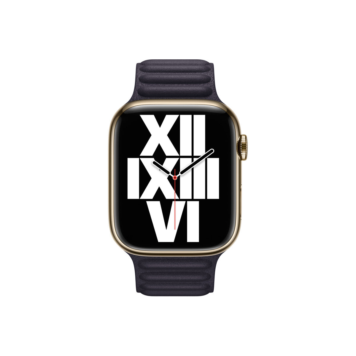 Apple 45mm Ink Leather Link - S/M