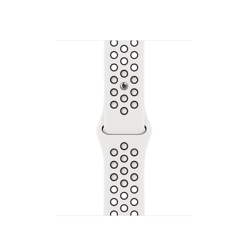 Apple 45mm Summit White/Black Nike Sport Band