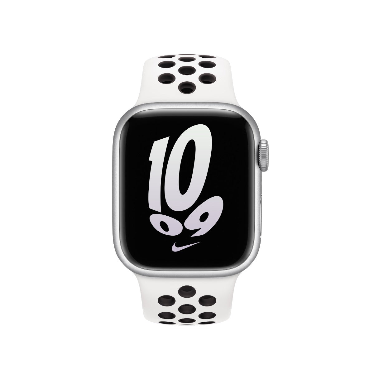 Apple 45mm Summit White/Black Nike Sport Band