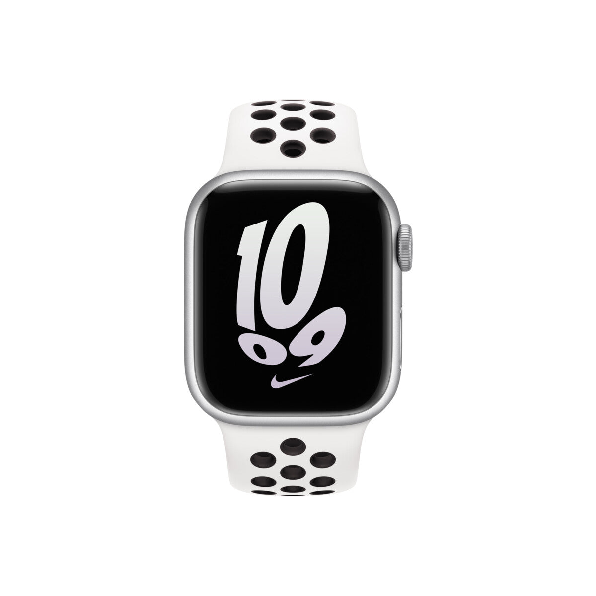 Apple 41mm Summit White/Black Nike Sport Band