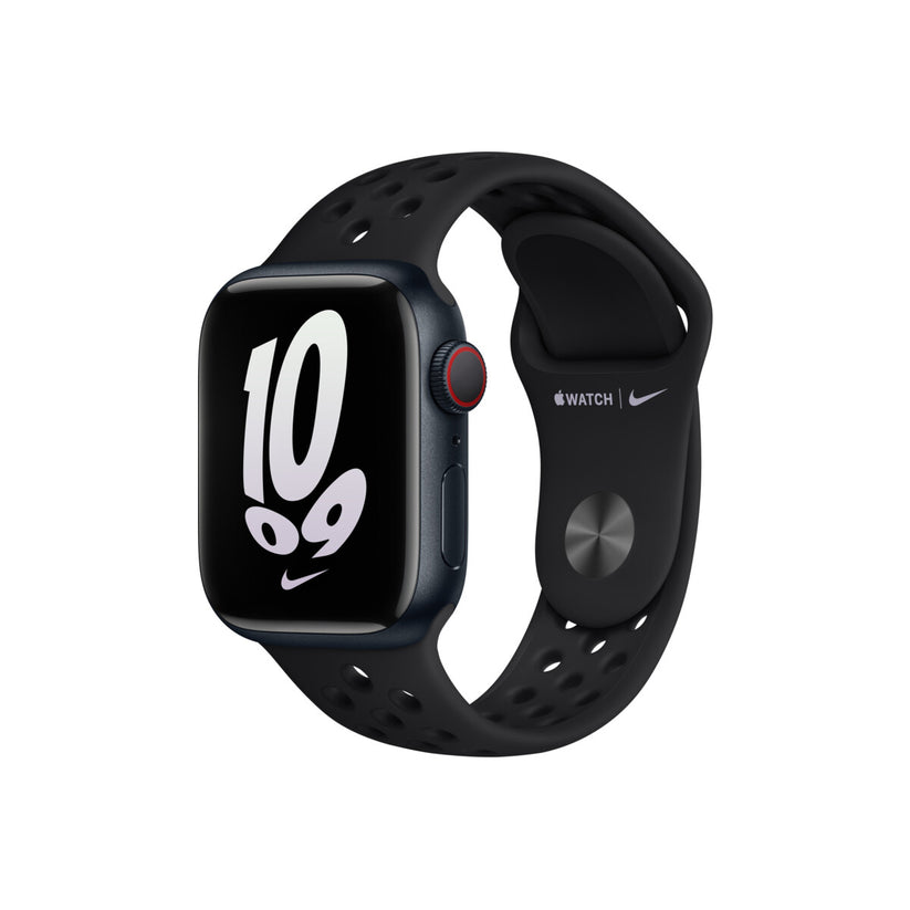 Apple Watch 41mm Nike Band: Black/Black Nike Sport Band
