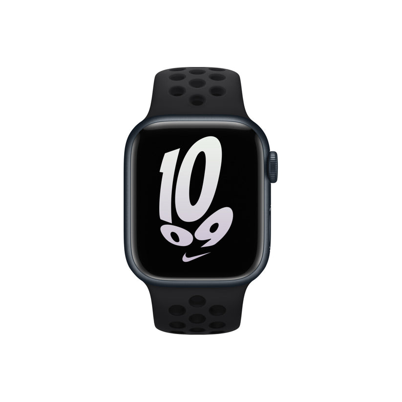 Apple Watch 41mm Nike Band: Black/Black Nike Sport Band