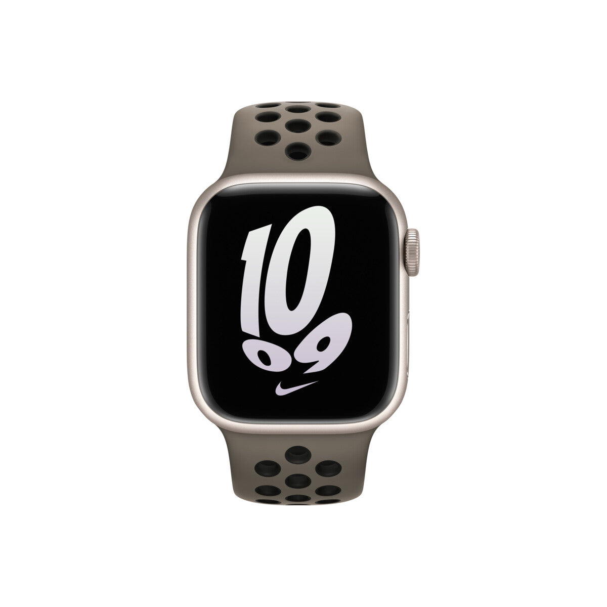 Apple Watch 41mm Nike Band: Olive Grey/Black Nike Sport Band