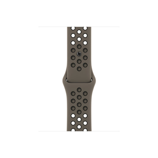 Apple Watch 41mm Nike Band: Olive Grey/Black Nike Sport Band