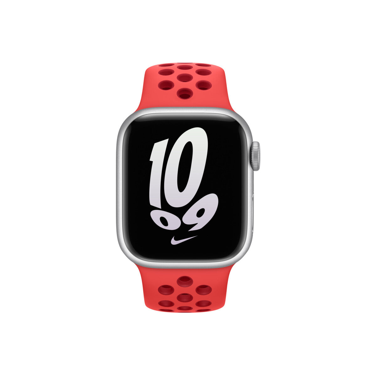 Apple 41mm Bright Crimson/Gym Red Nike Sport Band