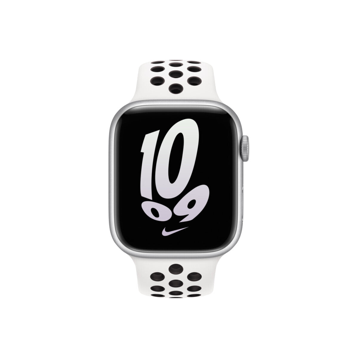 Apple 45mm Summit White/Black Nike Sport Band