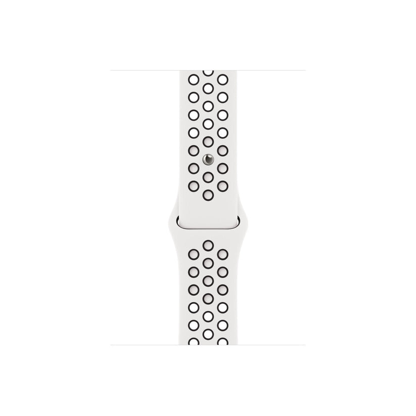 Apple 45mm Summit White/Black Nike Sport Band
