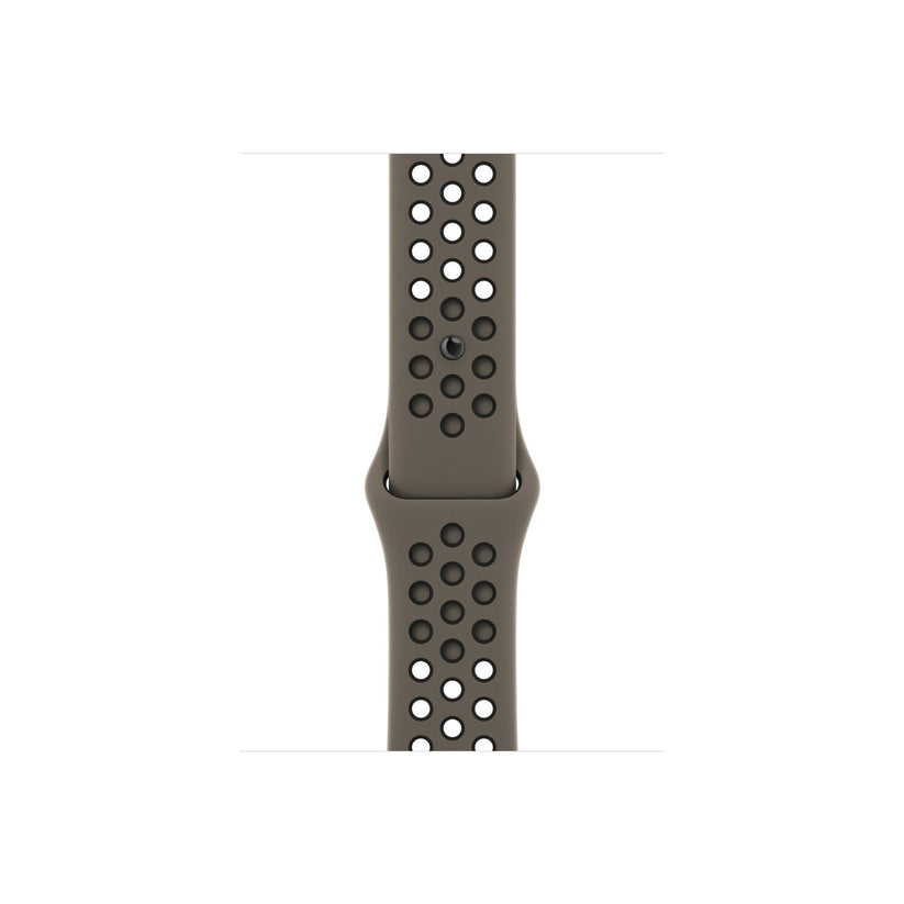 Apple 45mm Olive Grey/Black Nike Sport Band