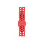 Apple 45mm Bright Crimson/Gym Red Nike Sport Band