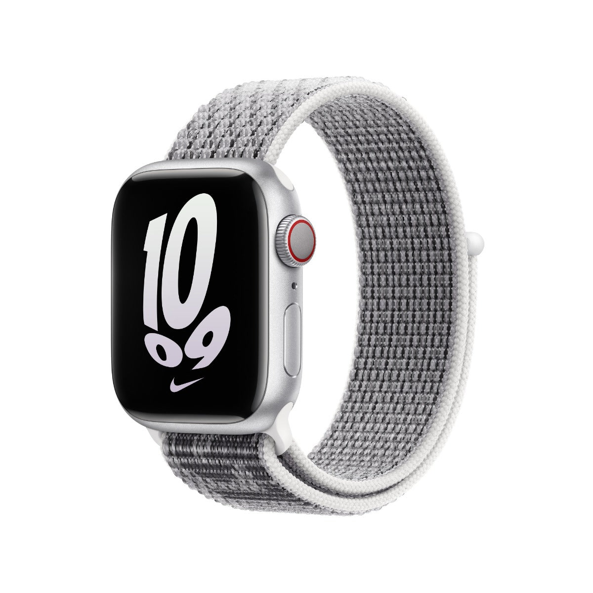 Apple 45mm Summit White/Black Nike Sport Loop