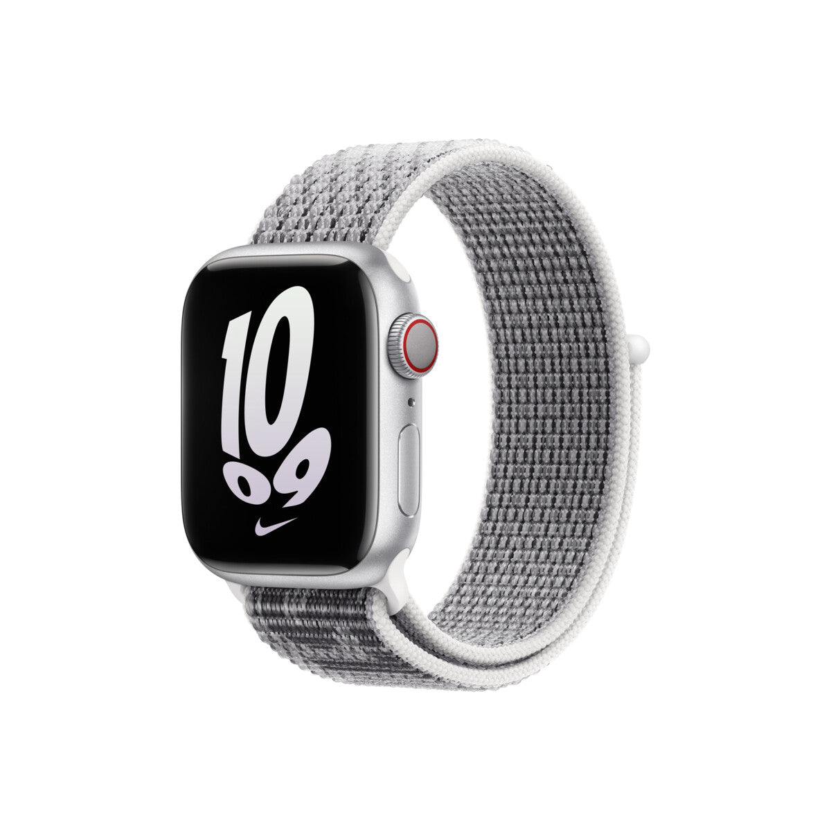 Apple 41mm Summit White/Black Nike Sport Loop