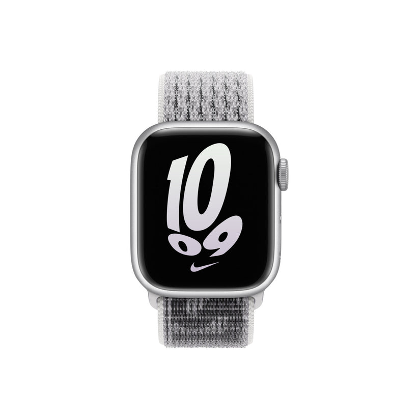 Apple 41mm Summit White/Black Nike Sport Loop