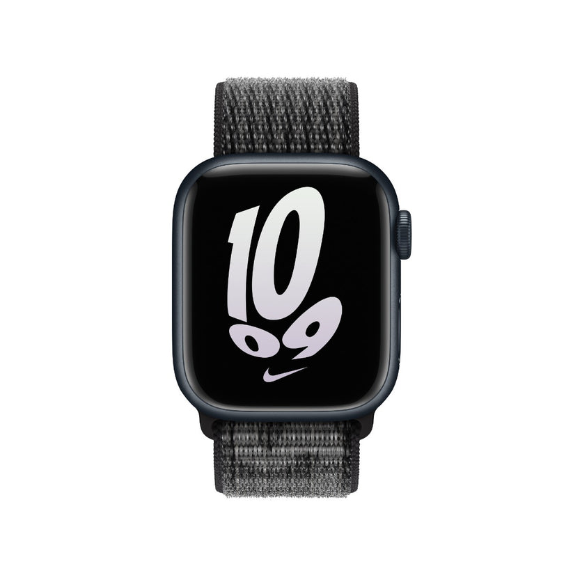Apple 45mm Black/Summit White Nike Sport Loop