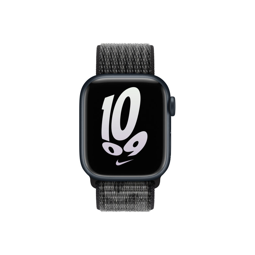 Apple 41mm Black/Summit White Nike Sport Loop