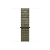 Apple 41mm Sequoia/Pure Platinum Nike Sport Loop