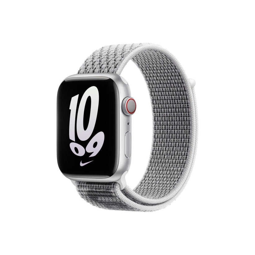 Apple 45mm Summit White/Black Nike Sport Loop