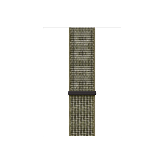 Apple 45mm Sequoia/Pure Platinum Nike Sport Loop