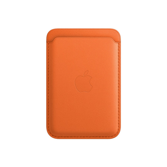 Apple iPhone Leather Wallet s MagSafe - Orange