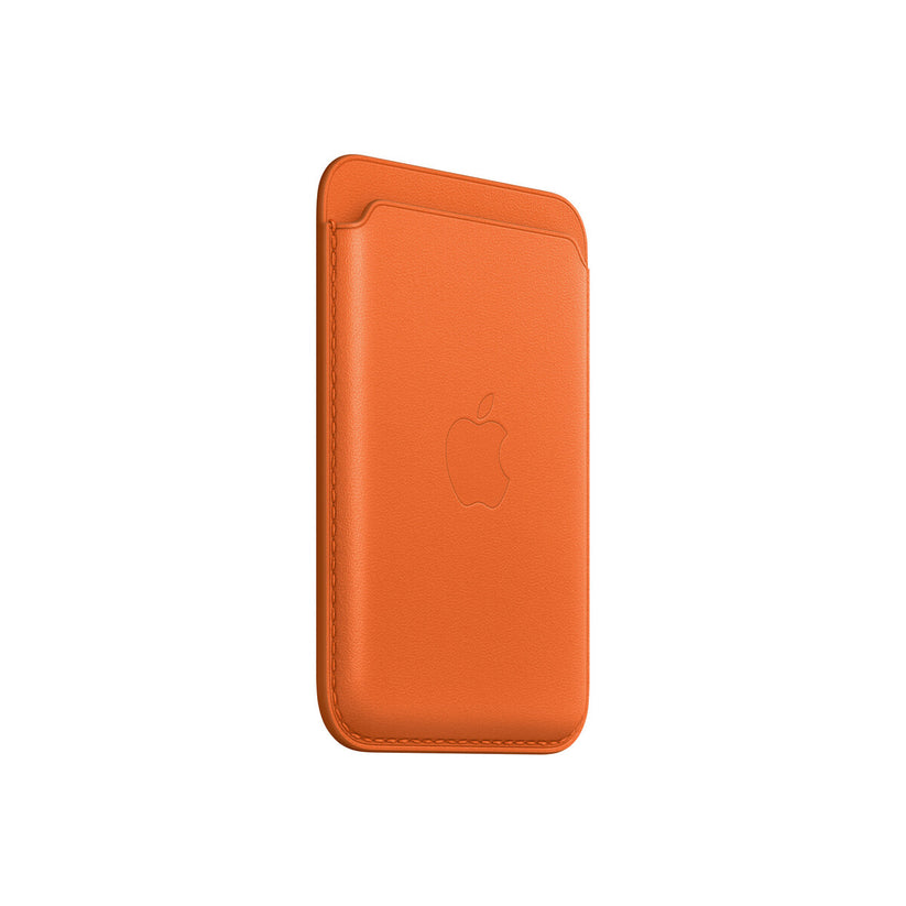 Apple iPhone Leather Wallet s MagSafe - Orange