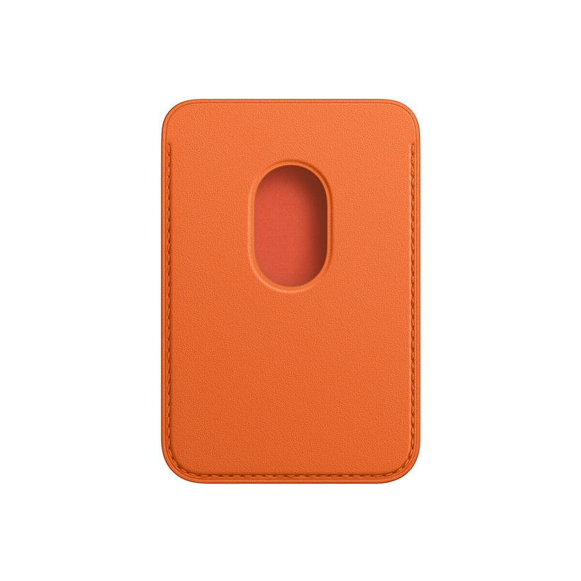 Apple iPhone Leather Wallet s MagSafe - Orange