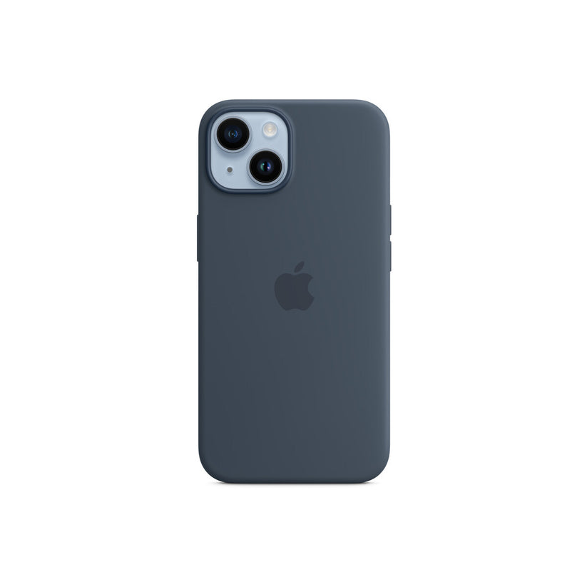 Apple iPhone 14 Silicone Case s MagSafe - Storm Blue