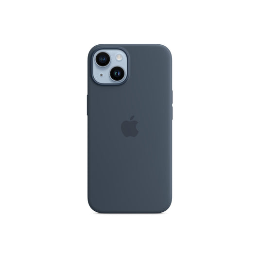 Apple iPhone 14 Silicone Case s MagSafe - Storm Blue