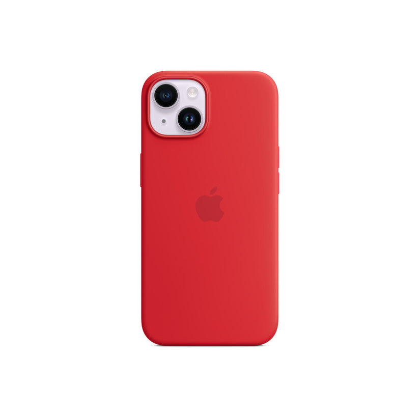 Apple iPhone 14 Silicone Case s MagSafe - (PRODUCT)RED