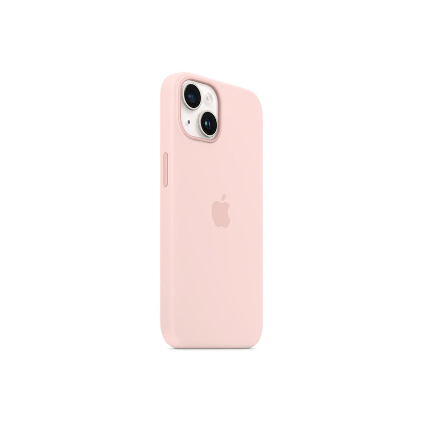 Apple iPhone 14 Silicone Case s MagSafe - Chalk Pink