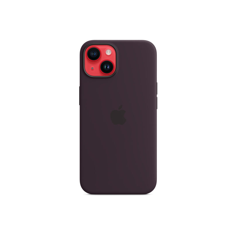 Apple iPhone 14 Silicone Case s MagSafe - Elderberry