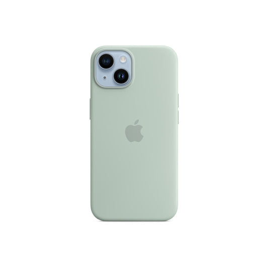 Apple iPhone 14 Plus Silicone Case s MagSafe - Succulent